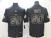 Nike Steelers 90 T.J. Watt Black Gold Vapor Untouchable Limited Jersey,baseball caps,new era cap wholesale,wholesale hats
